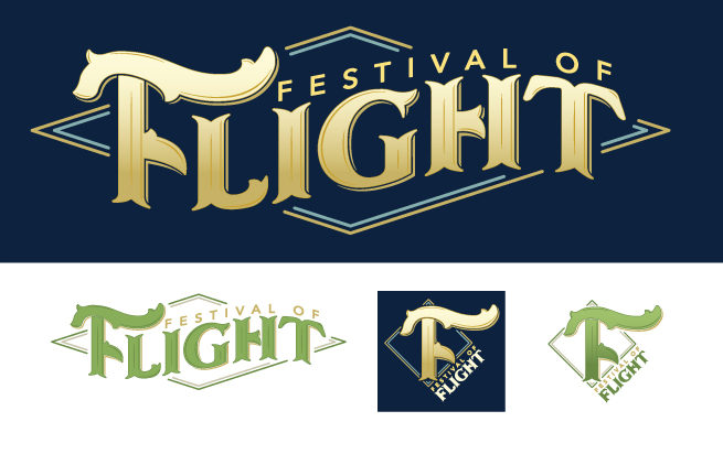 Festival of Flight logos