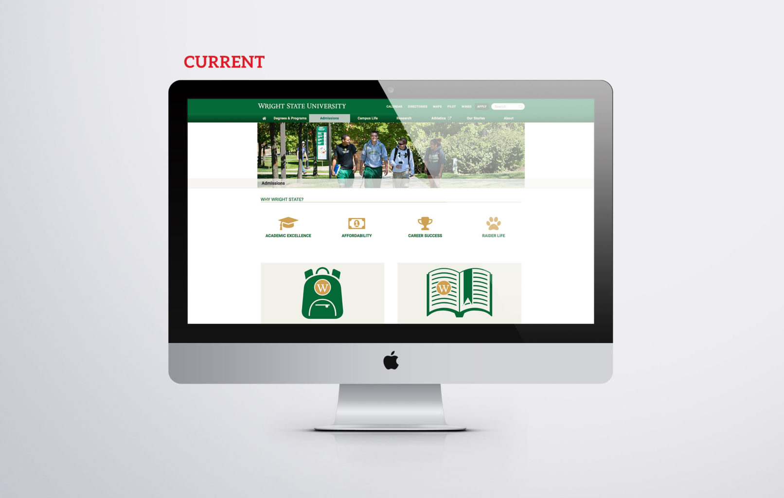 Wright State website