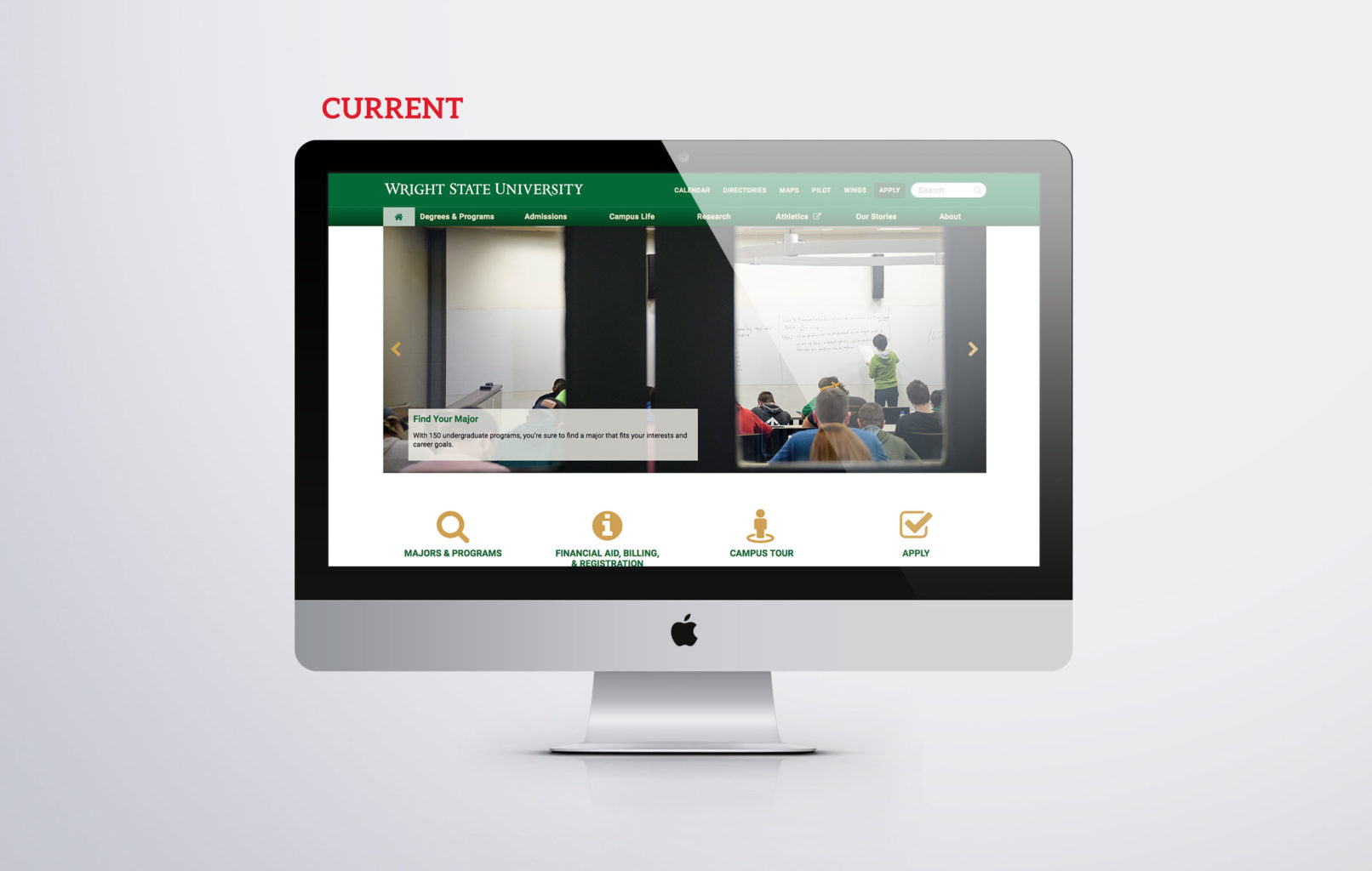 Wright State website