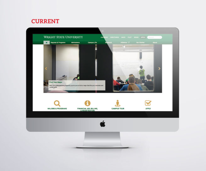 Wright State website