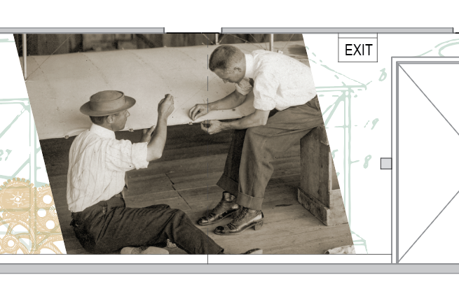 Wright State University Russ Basement Environmental Graphics